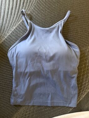 lululemon athletica Light Blue High-Neck Camisole